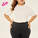 Get a stylish and flattering fit with our plus size crop t shirt. Shop now for a range of colors and sizes to elevate your casual look.